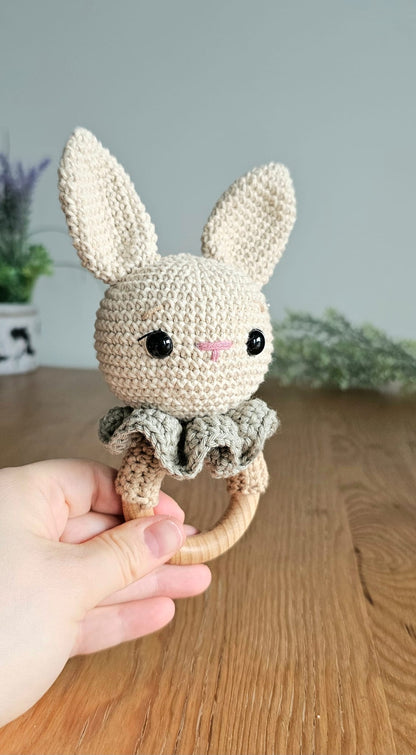 Bunny rattle- Crochet