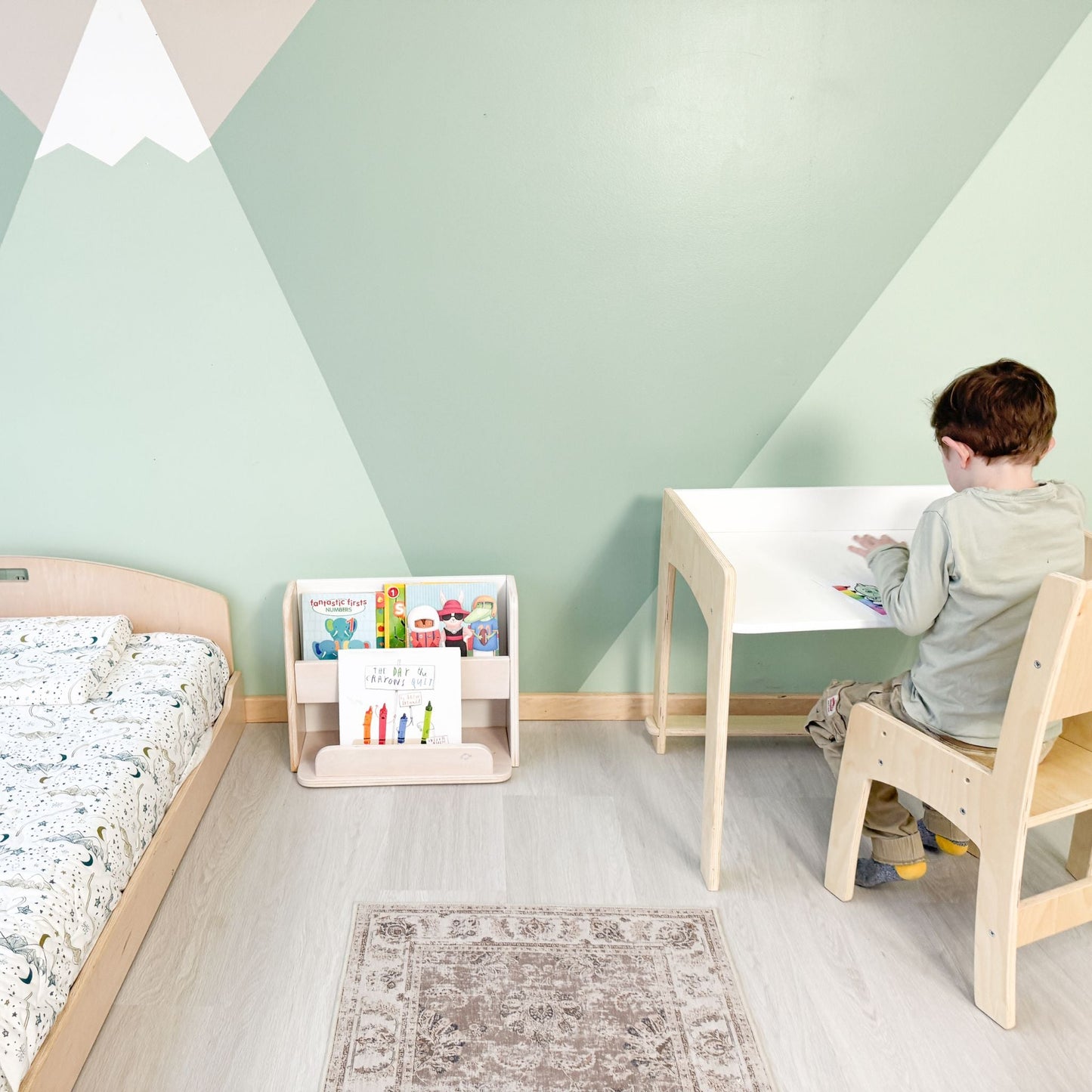 LUMEN - Big Kid Desk & Chair | Adjustable Height Study Table